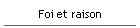Foi et raison