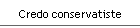 Credo conservatiste