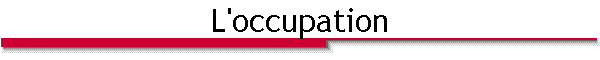 L'occupation