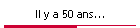 Il y a 50 ans...