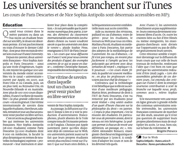 Le monde