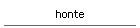 honte