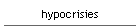 Hypocrisies
